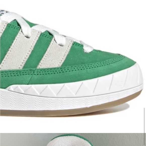 Adidas Adimatic skate shoe in OG green - Picture 7 of 15